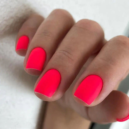 IN.HYPE bottle of neon pink #84 showing label and full-coverage color