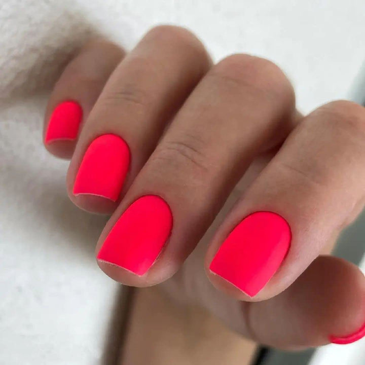 IN.HYPE bottle of neon pink #84 showing label and full-coverage color