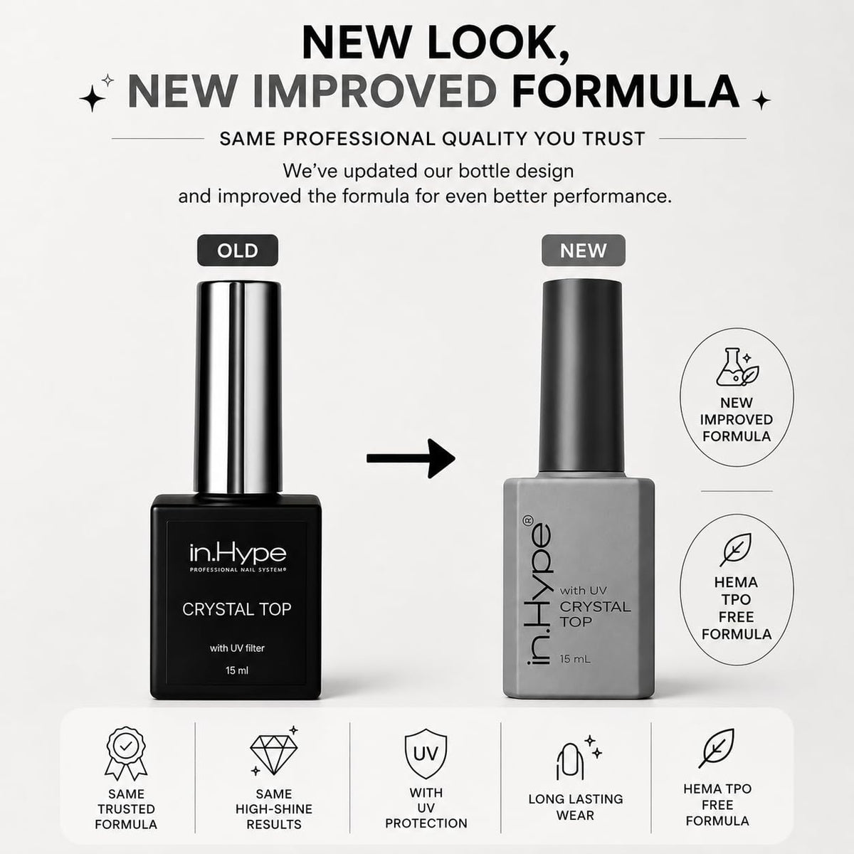 IN.HYPE brush detail showing thin viscosity for smooth application