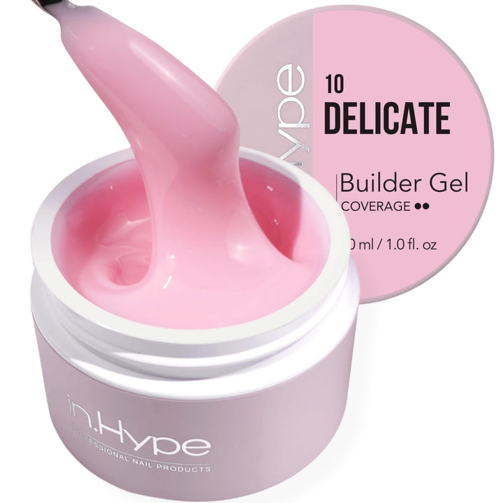 IN.HYPE jar front view showing product and natural camouflage finish benefit