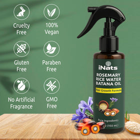 iNats label ingredient list highlighting clean, vegan formula
