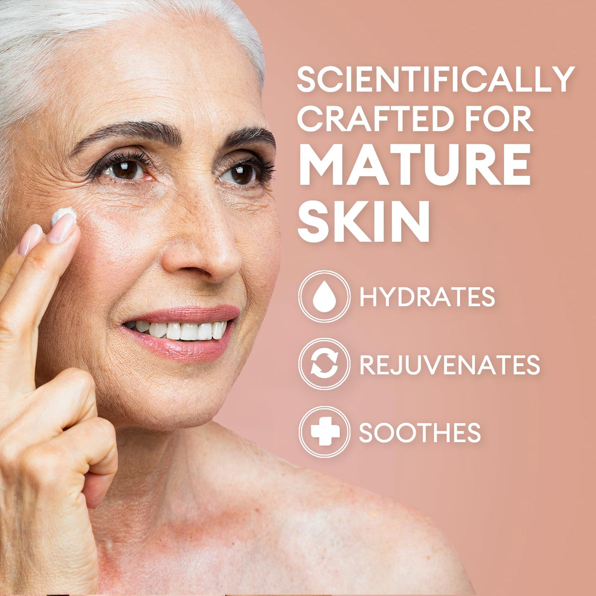 Inblair dropper dispensing clear serum texture with lightweight feel