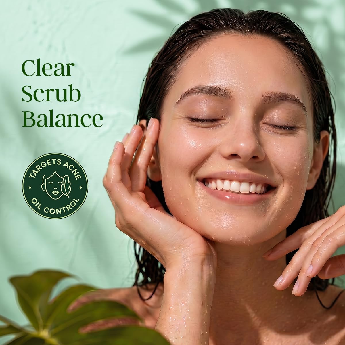 INDIAN SECRETS close-up of the dual-texture surface for effective exfoliation