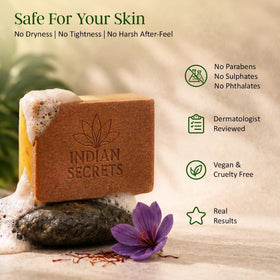 INDIAN SECRETS exfoliating side granules removing dead skin cells