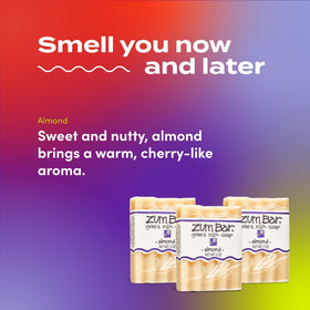 Indigo Wild lather texture from Almond bar demonstrating rich creamy foam for gentle cleansing