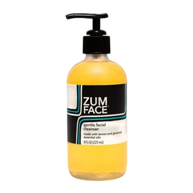 indigo wild Zum Face front bottle showing label and size, clear visibility and appeal