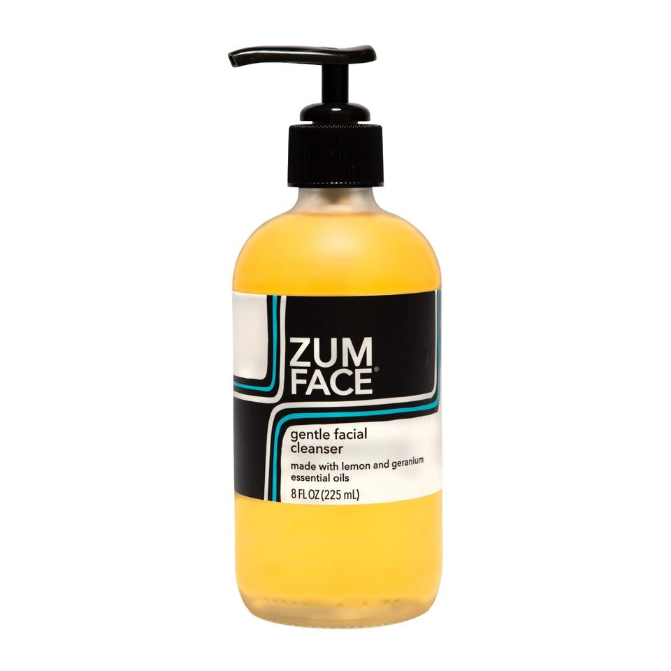 indigo wild Zum Face front bottle showing label and size, clear visibility and appeal