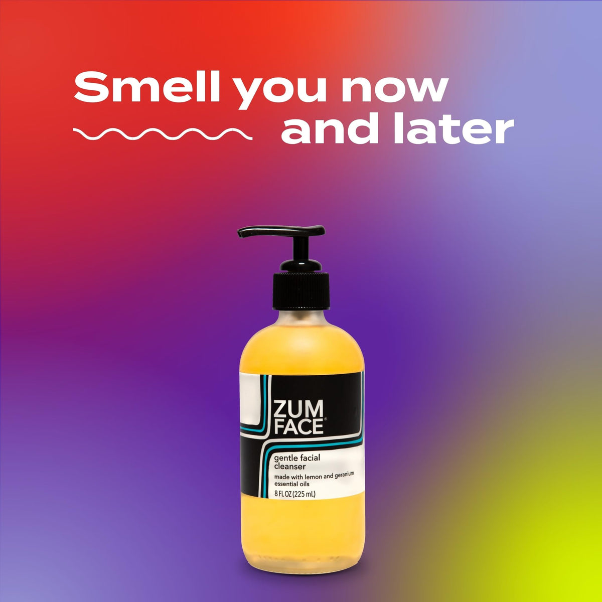 indigo wild Zum Face foam texture on hand, illustrating gentle lather and cleansing