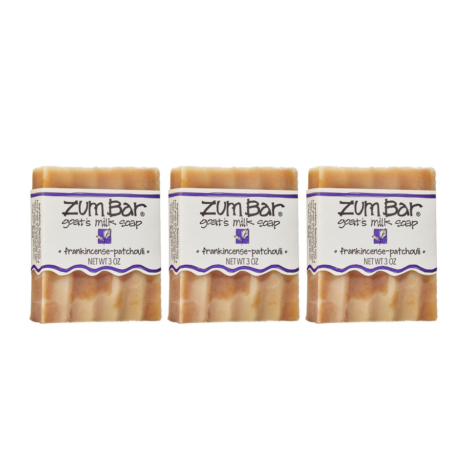 Indigo Wild front packaging of Zum soap showcasing scent and vegan claim