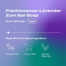 Indigo Wild Zum close-up of soap texture showcasing creamy lather