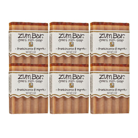 Indigo Wild Zum front packaging showing six packed bars and product name benefits