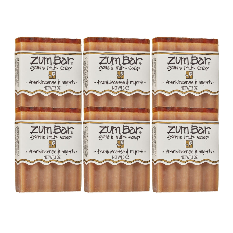 Indigo Wild Zum front packaging showing six packed bars and product name benefits