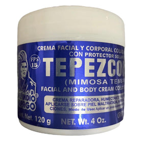 Indio Papago jar front view showing label and 120g size for product clarity