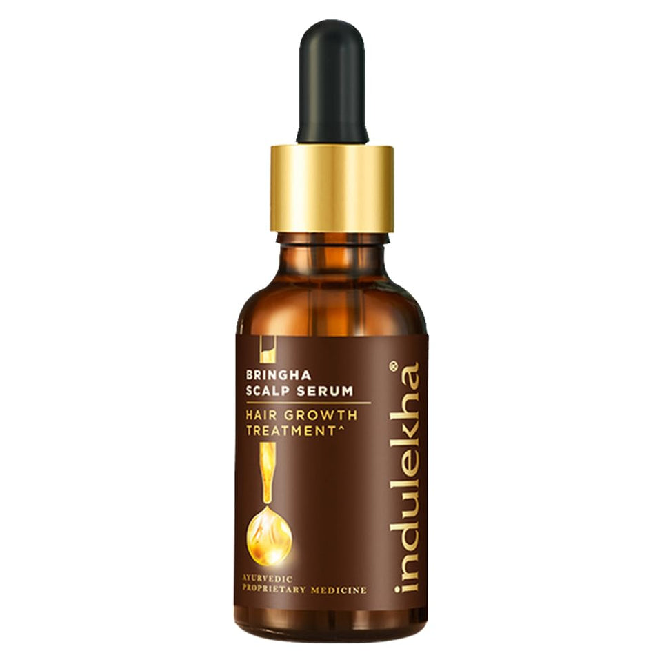 INDULEKHA front packaging showing 30 ml bottle and brand clarity