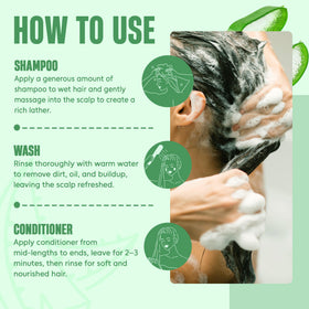INFINA ESSENTIALS aloe leaves and batana oil highlighting natural ingredients
