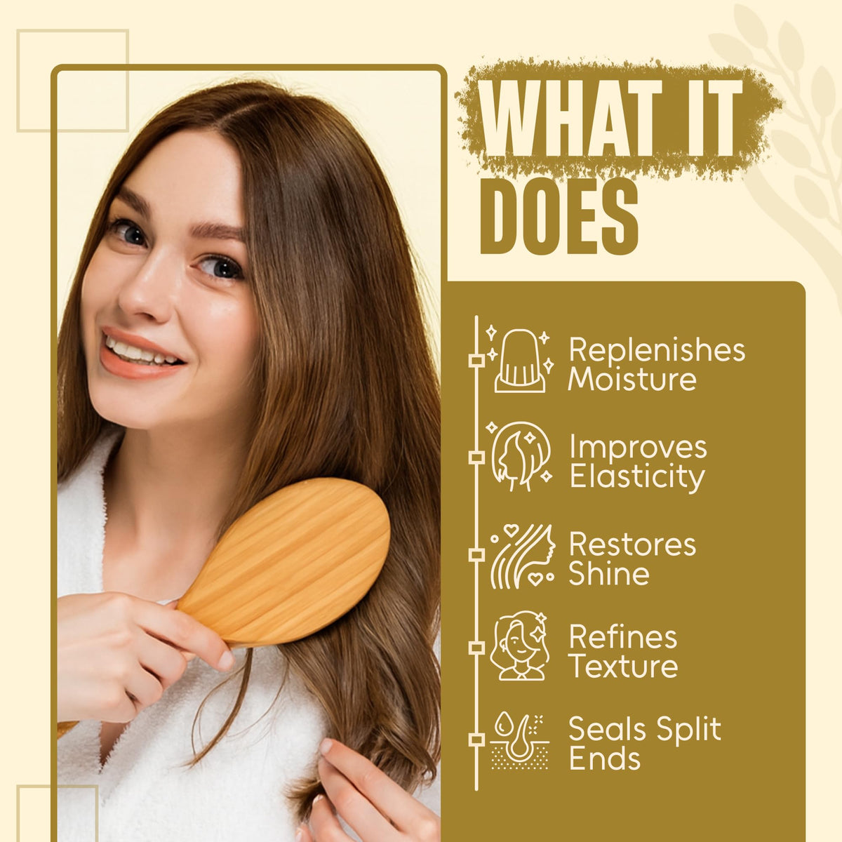 INFINA ESSENTIALS conditioner texture pouring for smooth detangling benefit