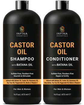 INFINA ESSENTIALS front packaging showing set and benefits
