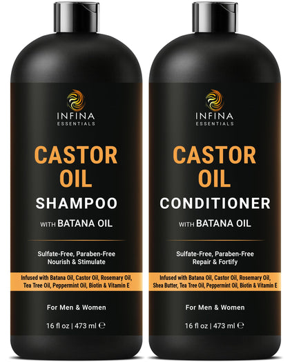 INFINA ESSENTIALS front packaging showing set and benefits