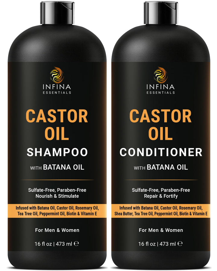 INFINA ESSENTIALS front packaging showing set and benefits