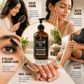 INFINA ESSENTIALS pour neck close-up for precise no-mess dispensing benefit