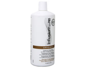 INFUSIUM 23 cream texture being poured showing rich conditioning and easy spread