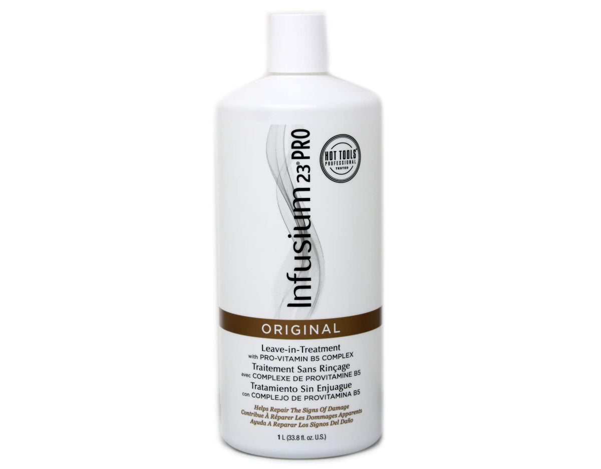 INFUSIUM 23 open tub close-up showing creamy texture and conditioning benefits