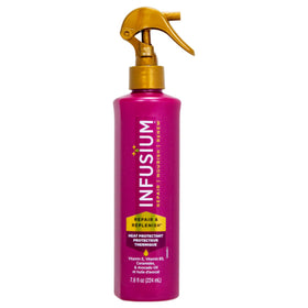 Infusium bottle front packaging showing label and 7.6 oz size for easy identification and benefits