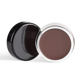 Inglot AMC gel eyeliner applied as a sharp wing on eye showing precise definition benefit