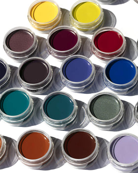 Inglot AMC gel eyeliner styled on vanity showing professional kit-ready convenience benefit