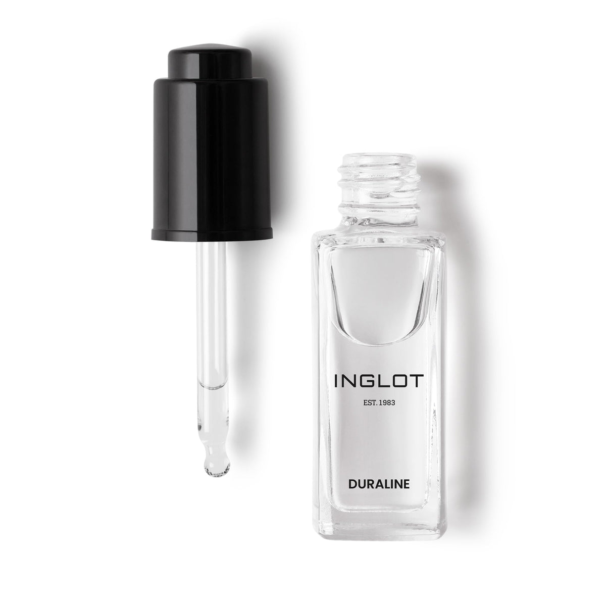 Inglot Duraline front bottle showing compact packaging and precision