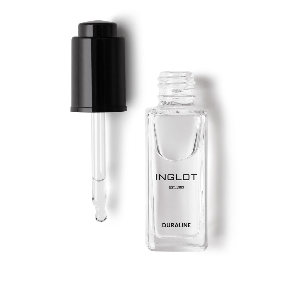 Inglot Duraline front bottle showing professional packaging and precise dosing benefit