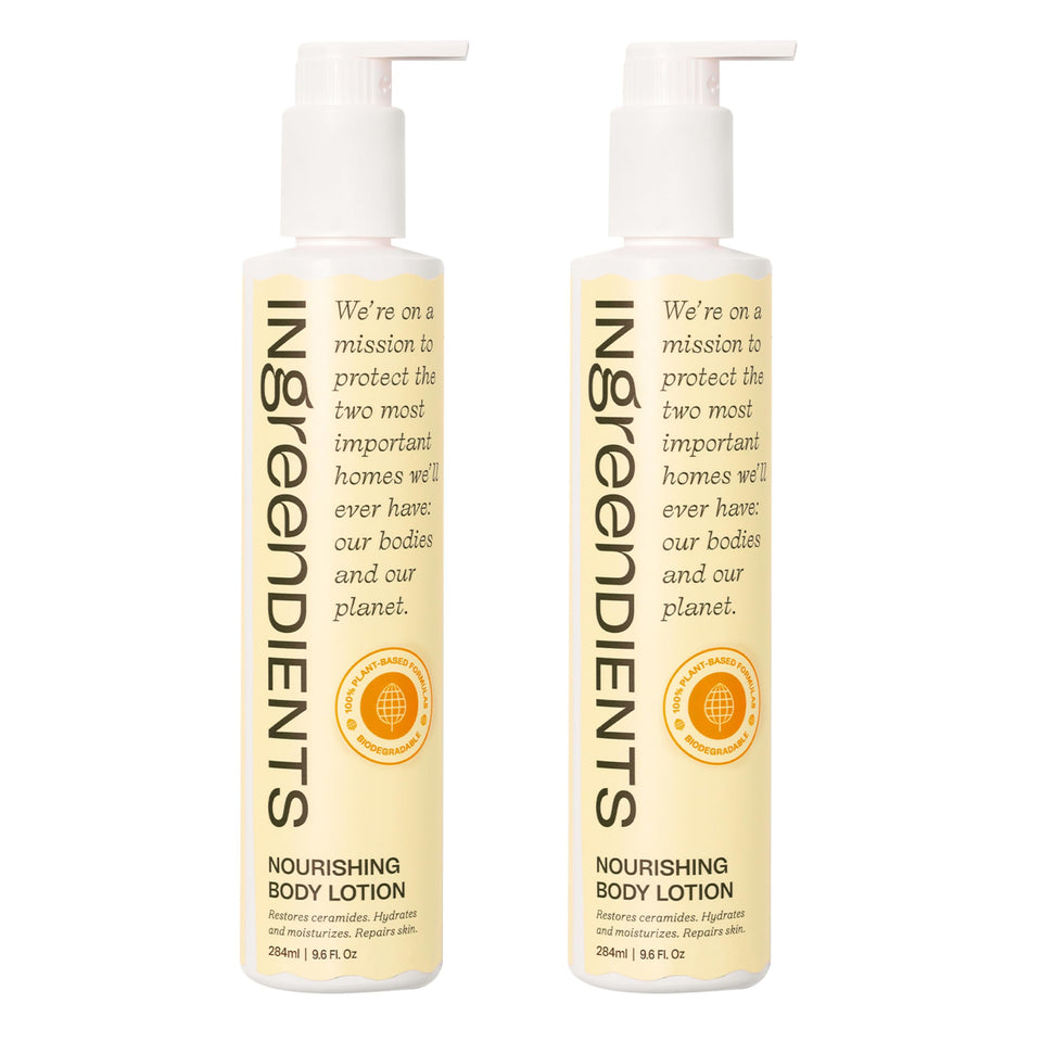 Ingreendients bottle front view showing clean label and benefit