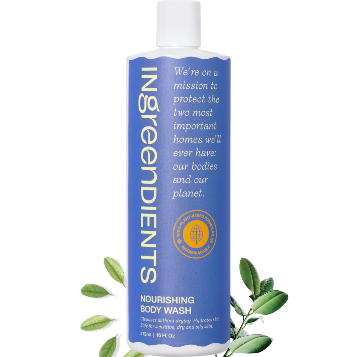 Ingreendients front packaging showing clean label and benefit