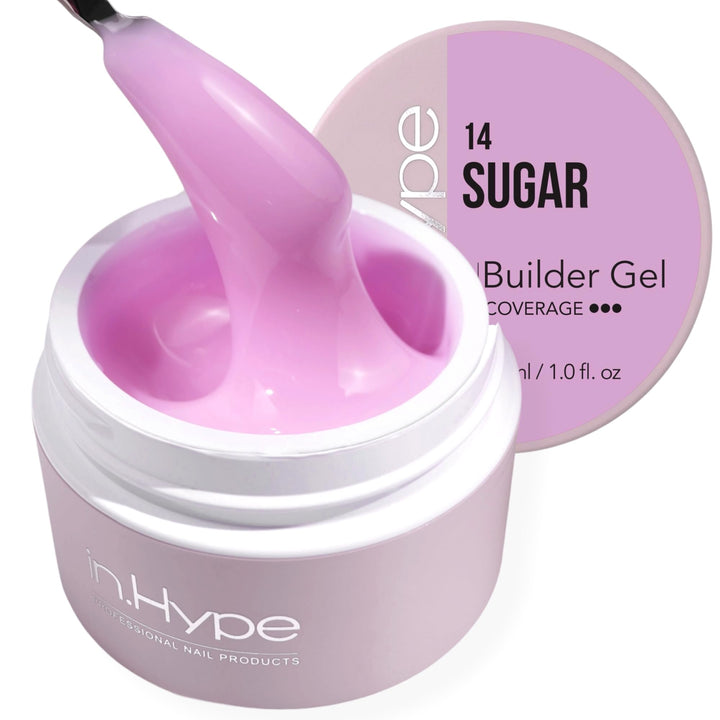 IN.HYPE SUGAR front packaging showing product and label benefits