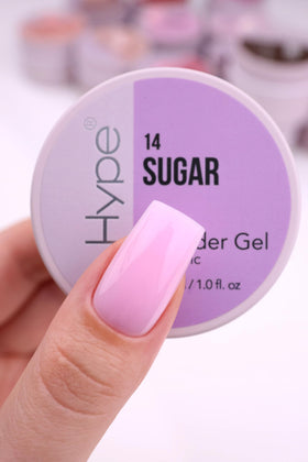 IN.HYPE SUGAR gel texture close-up showing smooth medium viscosity