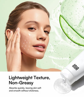 INIA conductive gel next to common objects for scale highlighting large salon-friendly 35.2 fl oz bottle