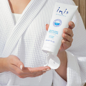 Inis open cap with cream drop showing dispensing ease and creamy formula