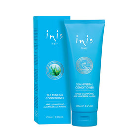 Inis front packaging showing sea mineral conditioner and ocean-fresh benefit