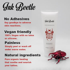 Ink Beetle gel texture close-up highlighting smooth spreadability and hydration