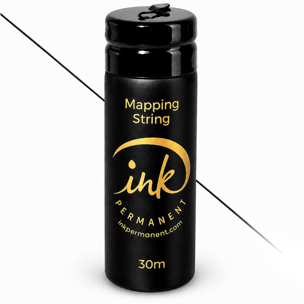 Ink Permanent front spool showing label and compact packaging, helps fast setup