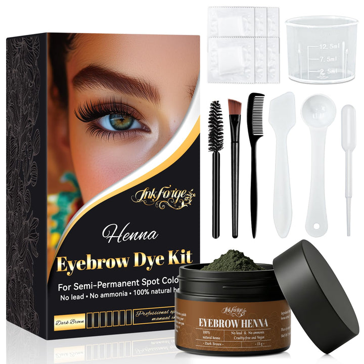 InkForge packaging front view showing kit components and clear labeling, easy identification