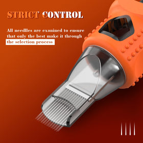 INKin close-up silicone finger ledge for improved grip and comfort