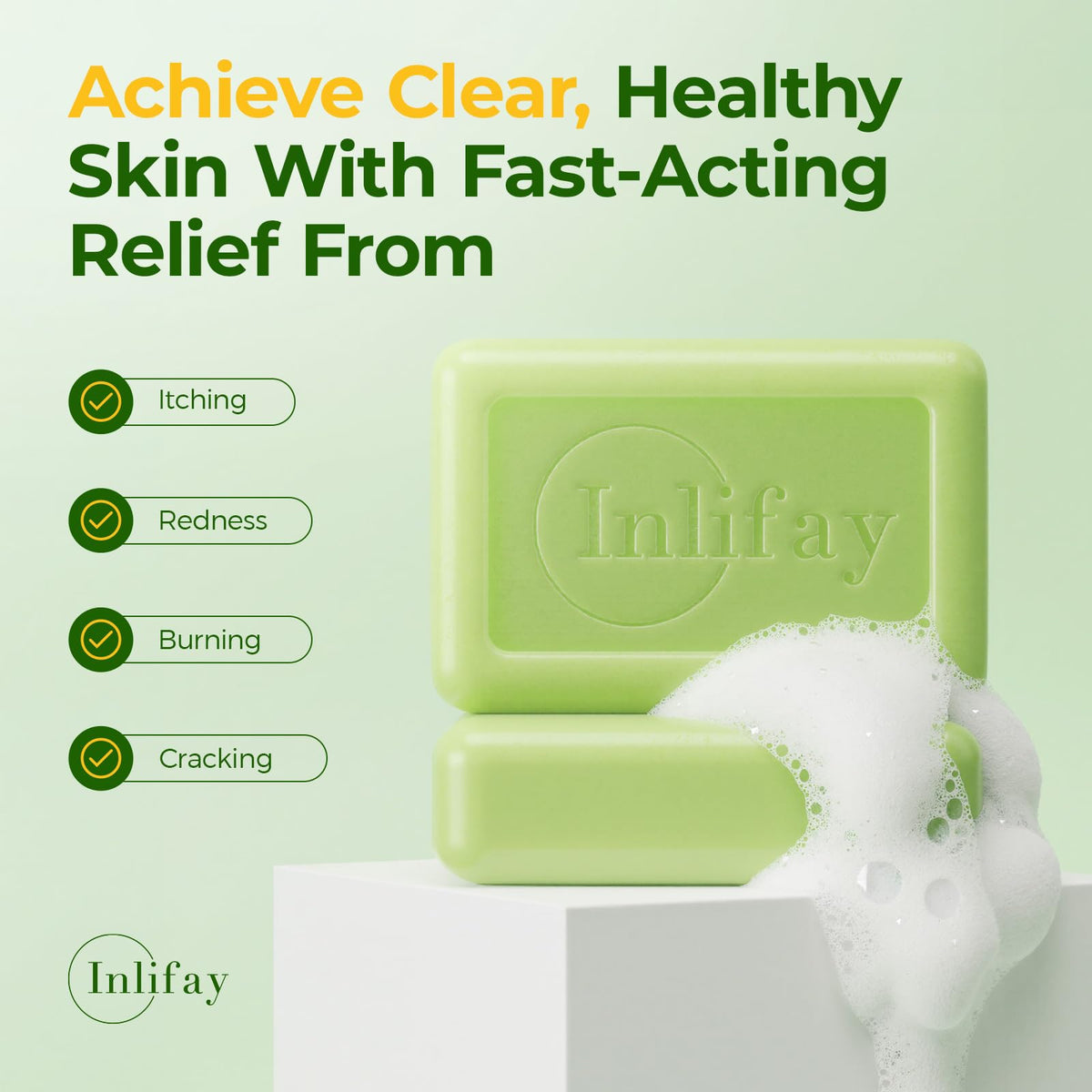 Inlifay bar inside gym kit illustrating travel-ready antifungal care