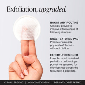 Innbeauty Project pad in finger pocket demonstrating precise application benefit
