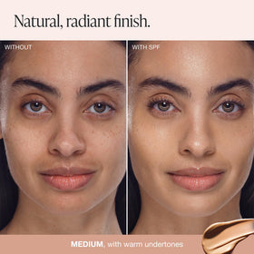 Innbeauty Project sunscreen under foundation demonstrating priming and smoothing benefit