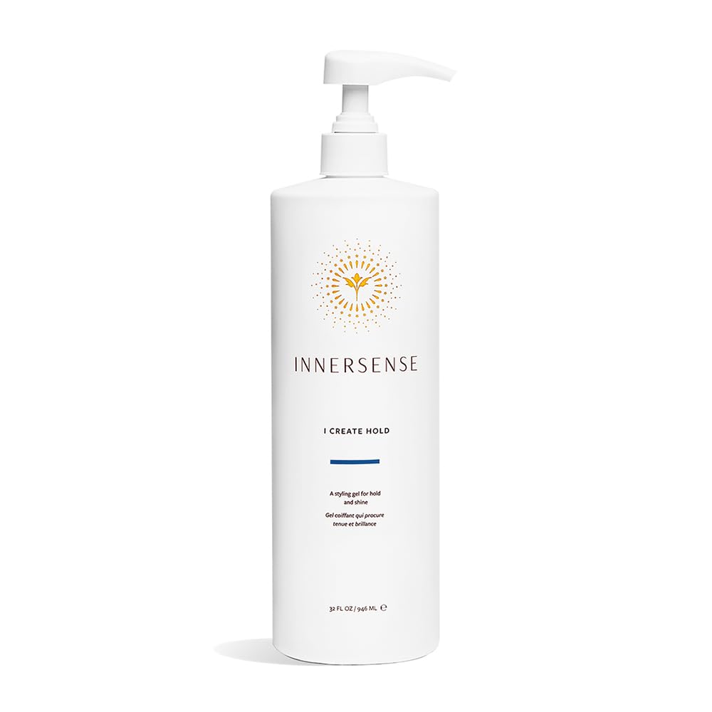 INNERSENSE 32 fl oz pump bottle front view showing label and size benefit