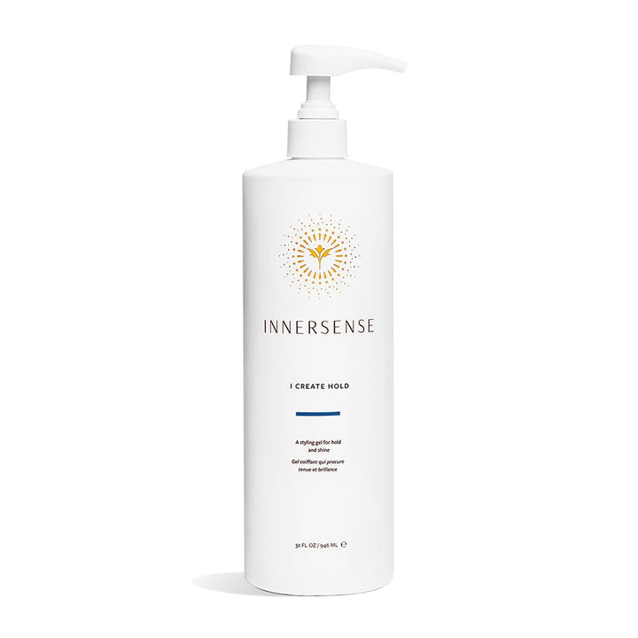INNERSENSE 32 fl oz pump bottle front view showing label and size benefit