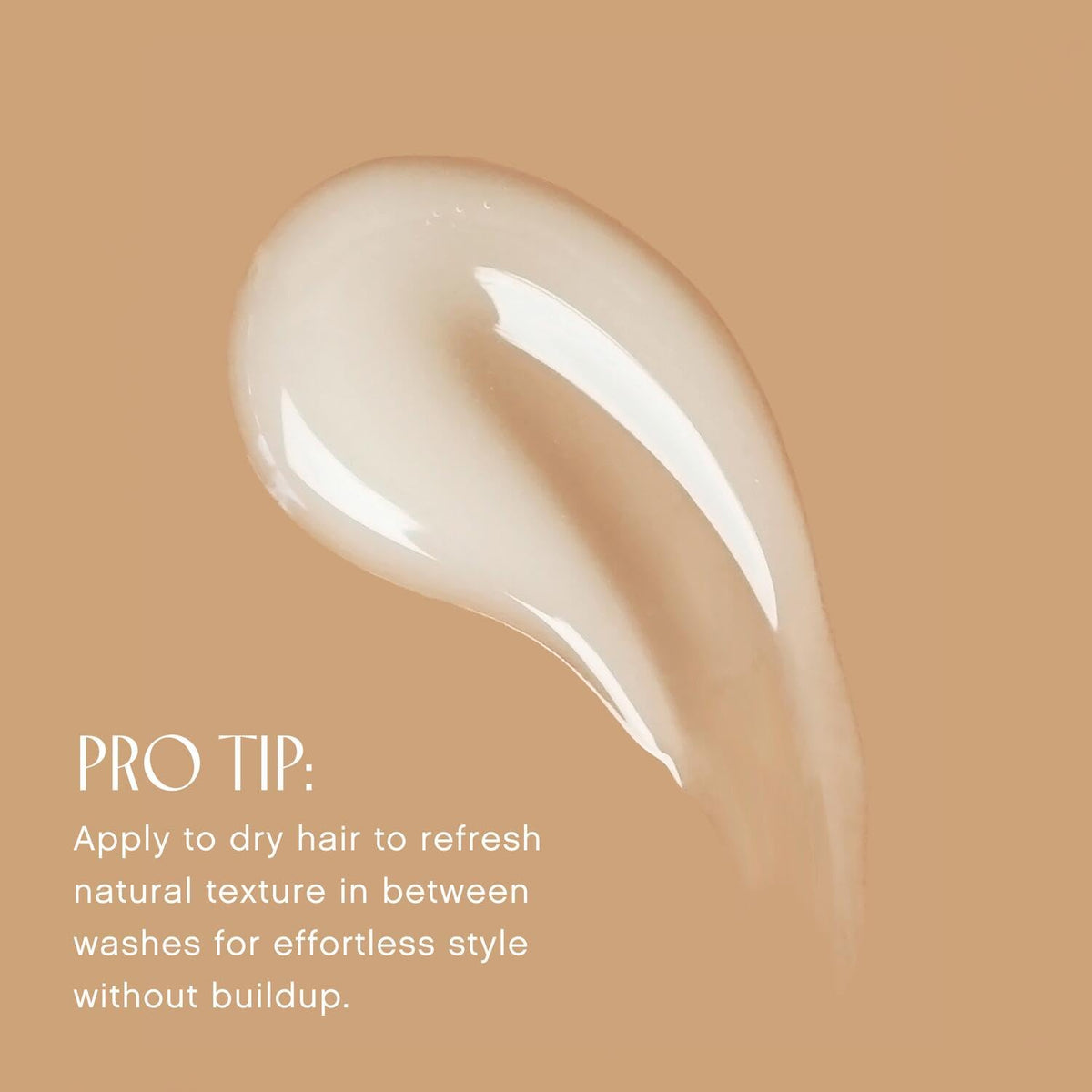 INNERSENSE before and after comparison showing smoother, shinier hair benefit