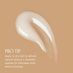 INNERSENSE before and after comparison showing smoother, shinier hair benefit
