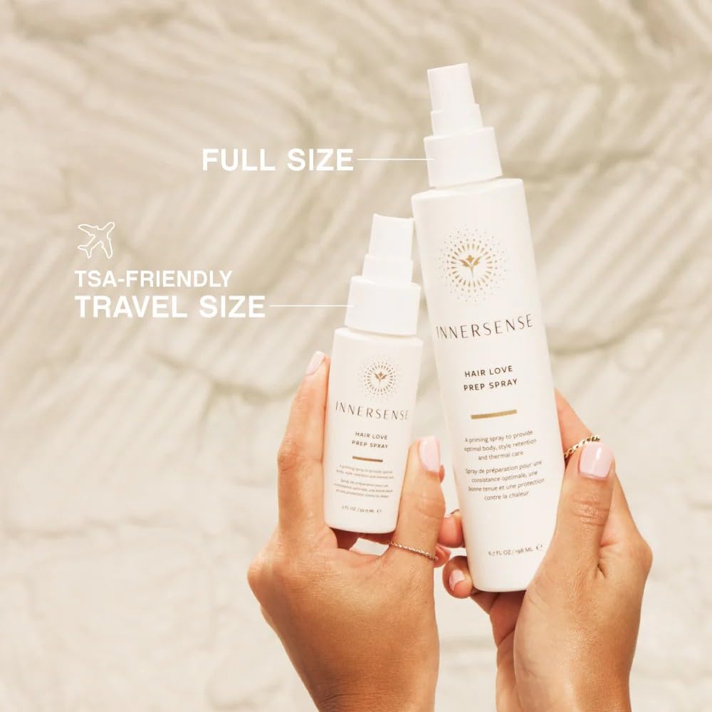 INNERSENSE close-up of nozzle dispensing lightweight mist for even coverage